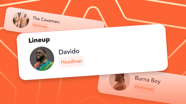 Introducing Lineups: The Easiest Way to Spotlight Your Artists and Speakers